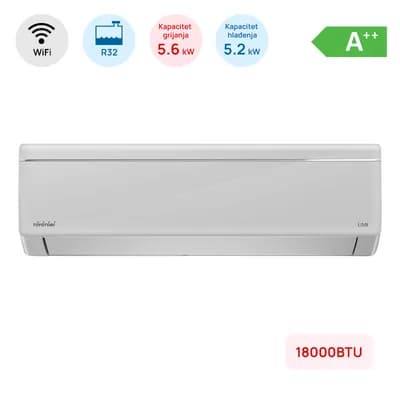 Klima TOYOTOMI Umi 5,2kW A++, Eco DC Inverter, – 15°C ~ 50°C, HEPA 3+