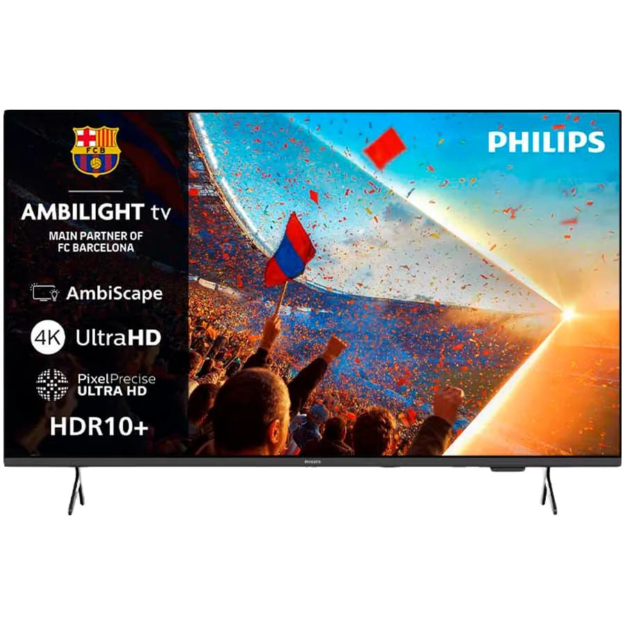 PHILIPS 55PUS8001/12 4K Ultra HD LED AMBILIGHT Smart TV, AmbiScape, 139 cm (55''), Pixel Precise Ultra HD, HDR10+, Titan OS, Dolby Atmos, DTS:X