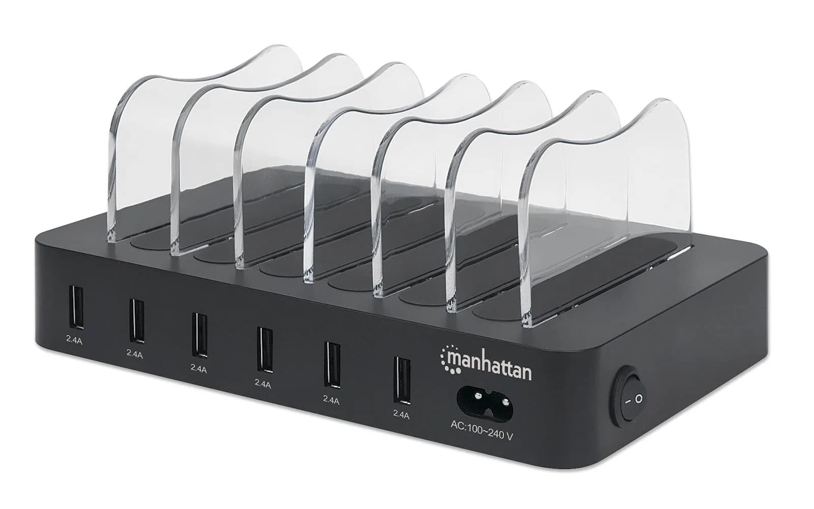 DOCKING MANHATTAN 6U1 USB A 5 V / 2.4 A