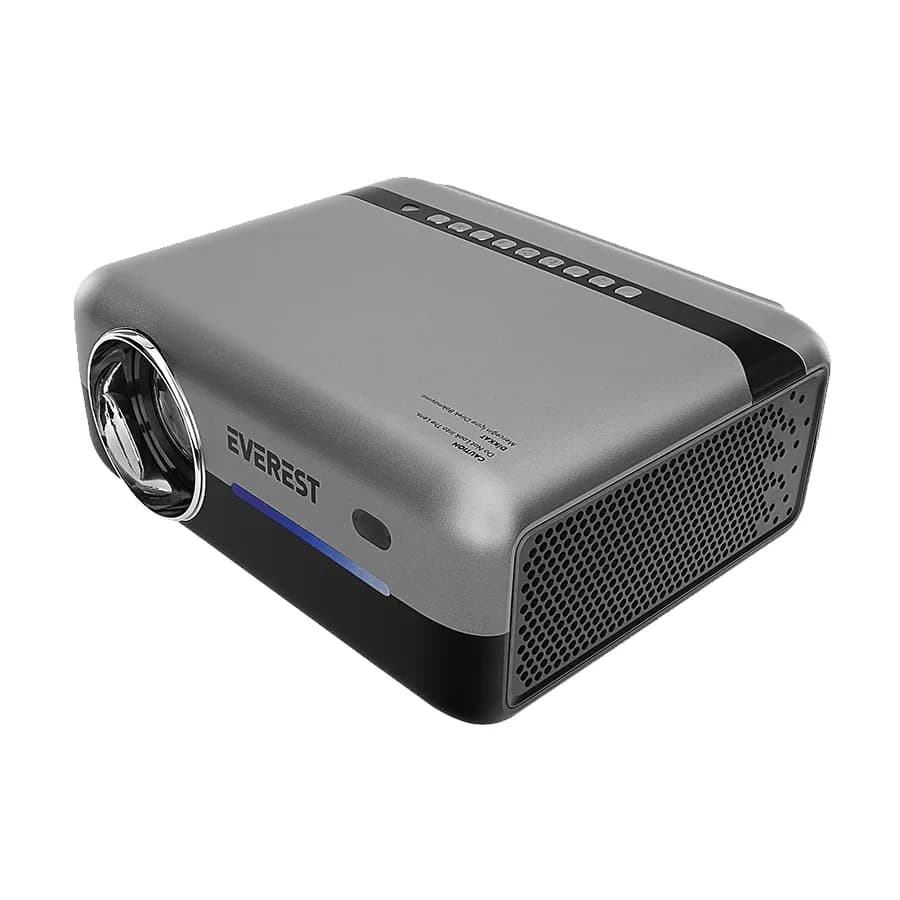 Projektor EVEREST PJ03 Upper Pro Gray/Black Tripod 1920*1080p 8000 lumen Android 9.0 Screen Reflected Full HD Projection Device, 39090