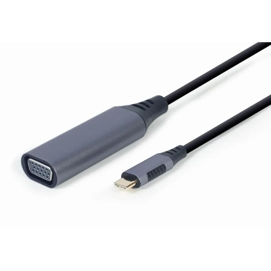 Type-C to VGA, adapter kabl, GEMBIRD USB-C to VGA, A-USB3C-VGA-01