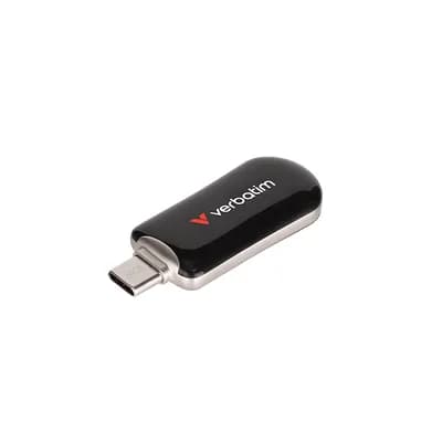 USB-C memorijski stik 3.2 Gen1 Verbatim 64GB, crni, Plectra