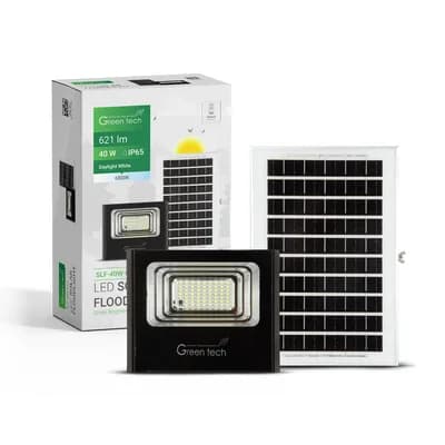LED solarni reflektor Green Tech 40W, 6500K, IP65
