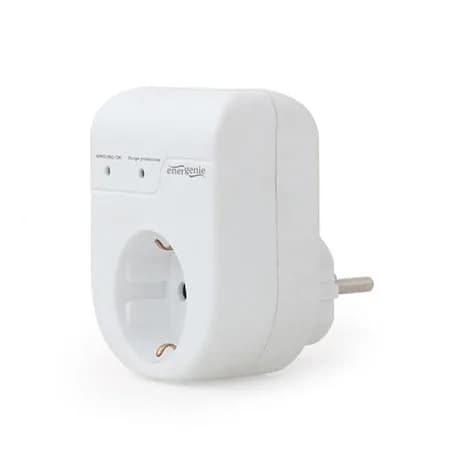 Sigurnosna uticnica GEMBIRD, bijela EG-SPG1-01-W