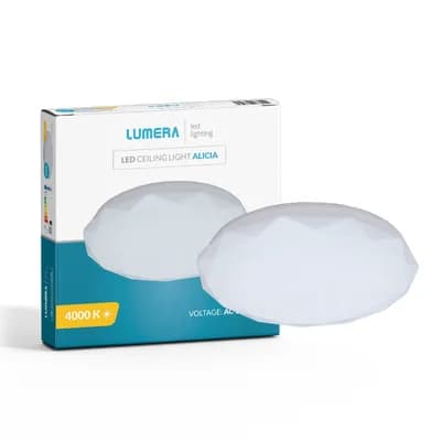 LED plafonjera Lumera Lighting Alicia, 18W, 4000K, promjer 35cm, zvjezdano nebo