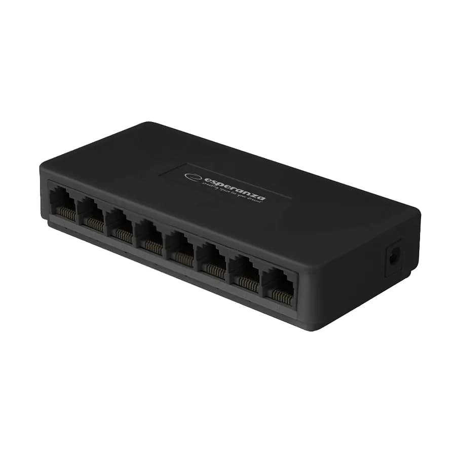 SWITCH 8 portni ESPERANZA ETHERNET SWITCH 10/100 DRACO, ENS102