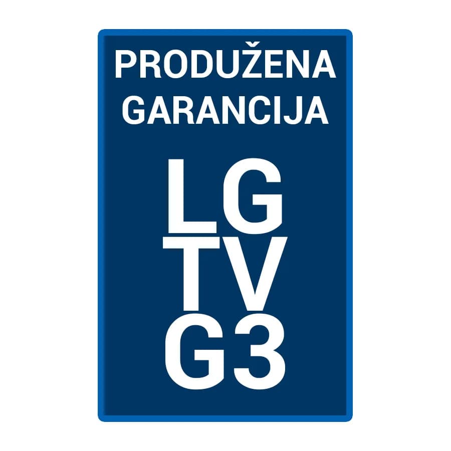 Produžena garancija za LG TV G3