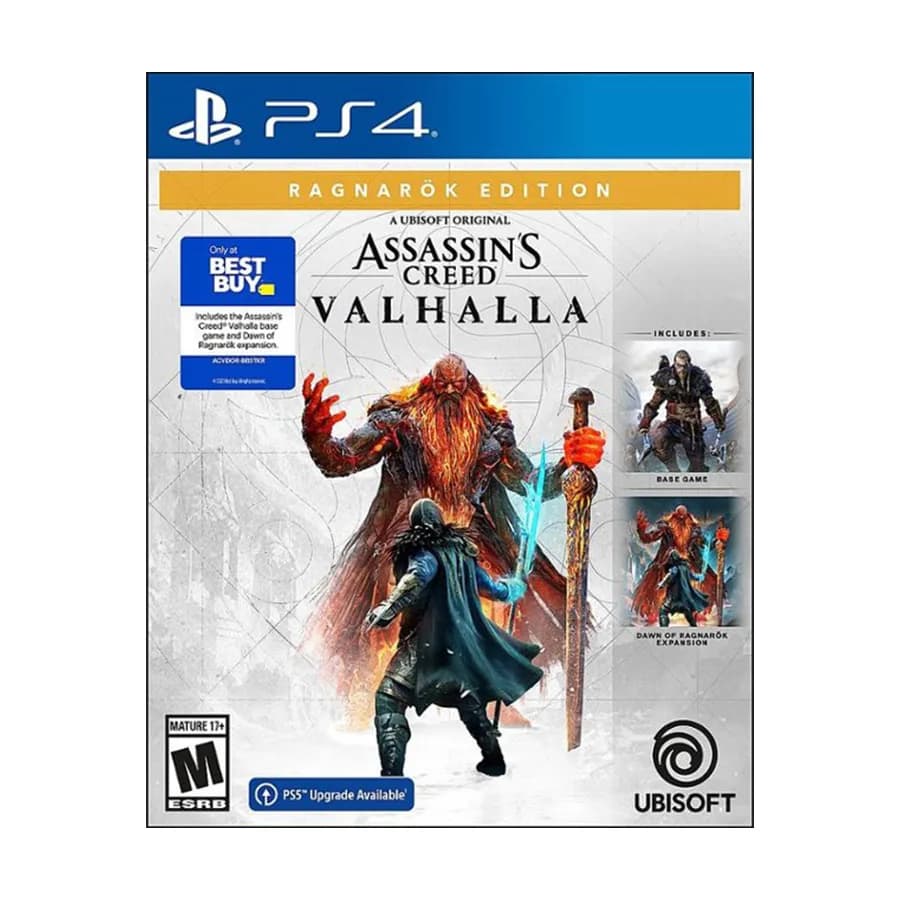 Assassin’s Creed Valhalla Ragnarök Edition (Game and Code in a box) PS4