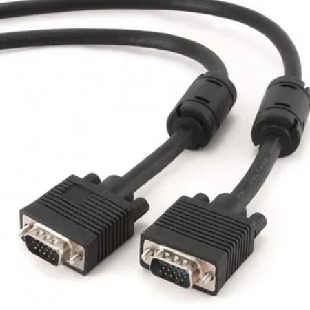 SVGA kabl CC-PPVGA-30M-B,15M-15M, 30 metara, black, GEMBIRD