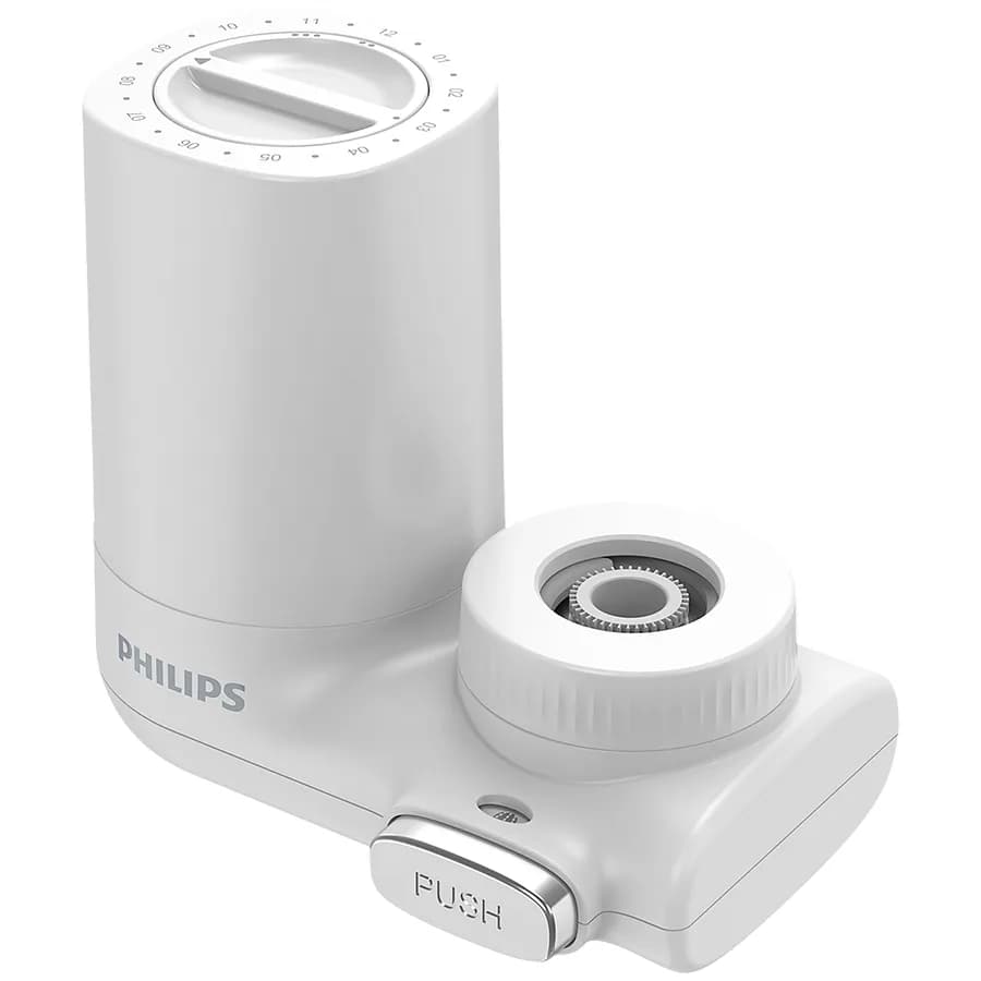 PHILIPS on-tap water filter AWP3703/10, X-Guard, timer, white