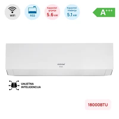Klima TOYOTOMI Erai 356W 5,1kW A+++, ALL DC Inverter, – 25°C ~ 50°C, HEPA 3+