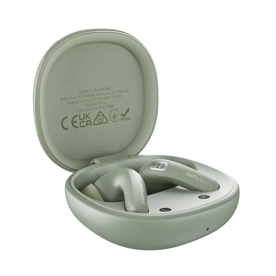 Slušalice HiFuture FlyBuds4 ANC TWS earbuds Matcha Green