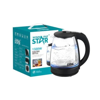 Kuhalo za vodu Winning Star ST-6042, 1.8L, 1500W, staklo