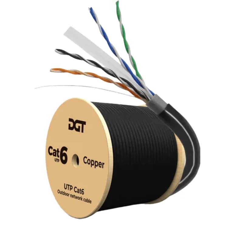 DGT Flow CAT6 UTP mrežni kabl 305m – Spoljna instalacija