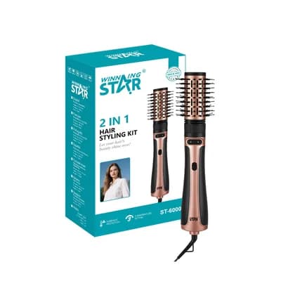 Četka s toplim zrakom Winning Star ST-6000, 1200W, 2 u 1