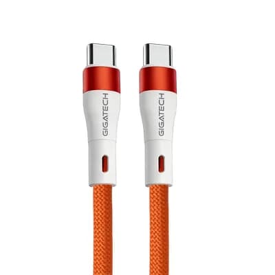 C na C kabel Gigatech 1m, PD 60W, narančasti, magnetni