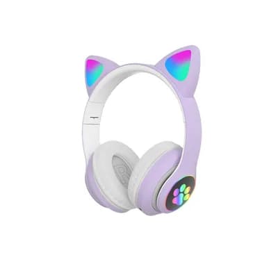 Slušalice CAT EAR STN-28 dječje, wireless, ljubičaste