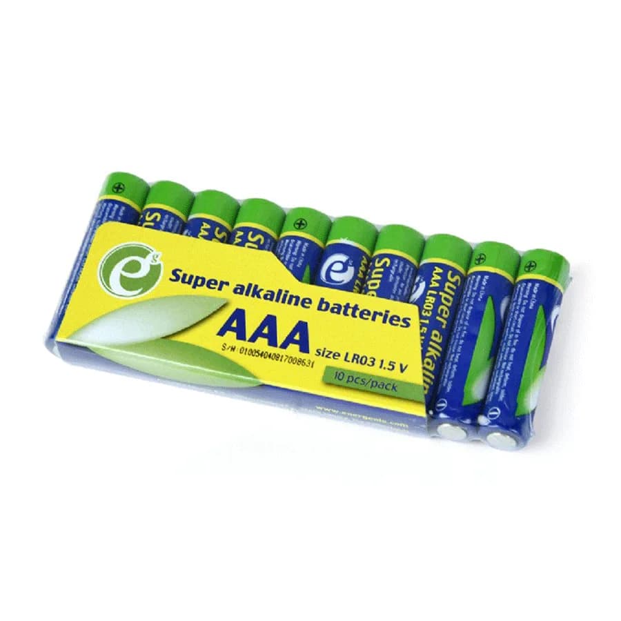 Baterije 10 kom Gembird Super alkaline AAA batteries, 10-pack EG-BA-AAASA-01