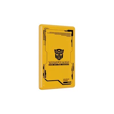 Power bank 5000 mAh i wireless punjač 10W Transformers TF-D01, žuti