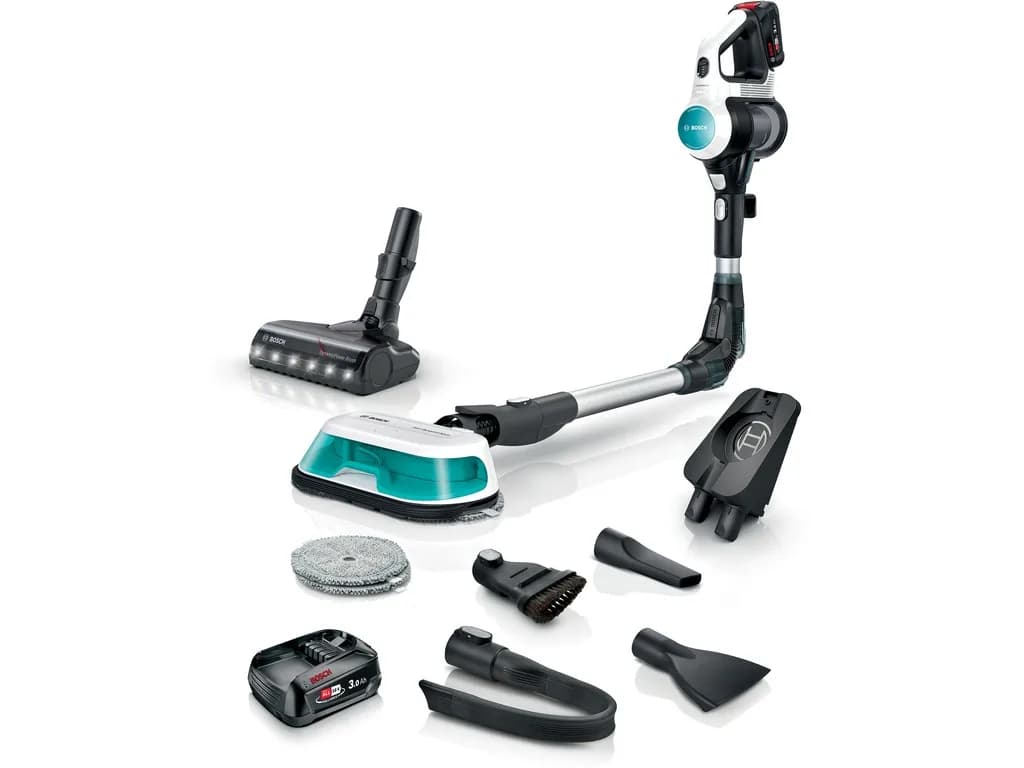 Bosch 2in1 Usisivač UNLIMITED7Usisvanje i pranje,ProHygienic,2 zamjenjive baterije, 40min rad ECO
