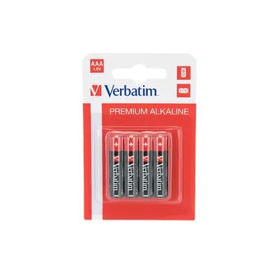 Alkalne baterije AAA Verbatim, 4/1, 1.5V
