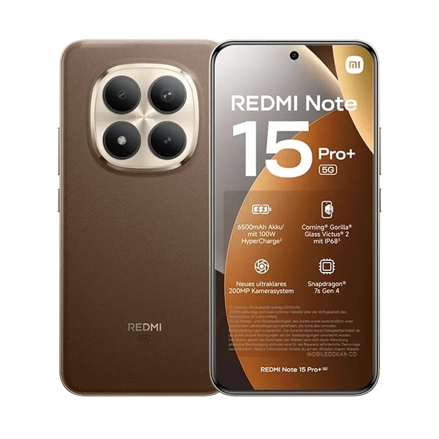 Mobitel Xiaomi Redmi Note 15 Pro+ 12GB 512GB Brown