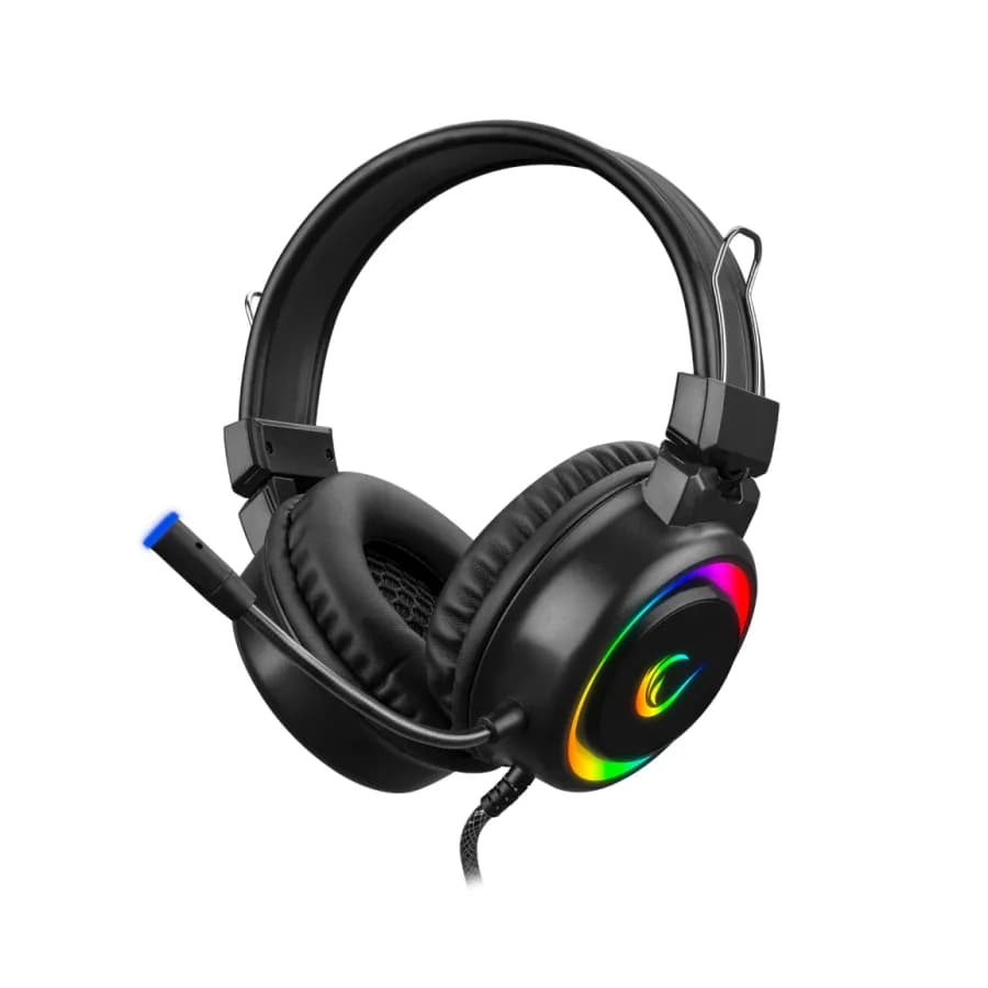 Slušalice sa mikrofonom gaming RAMPAGE SN-R10 ALQUIST black, 3,5 mm, RGB, 35527