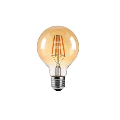 LED filament žarulja Green Tech 6W, 2700K, E27, AC220V, G95, amber, dimabilna