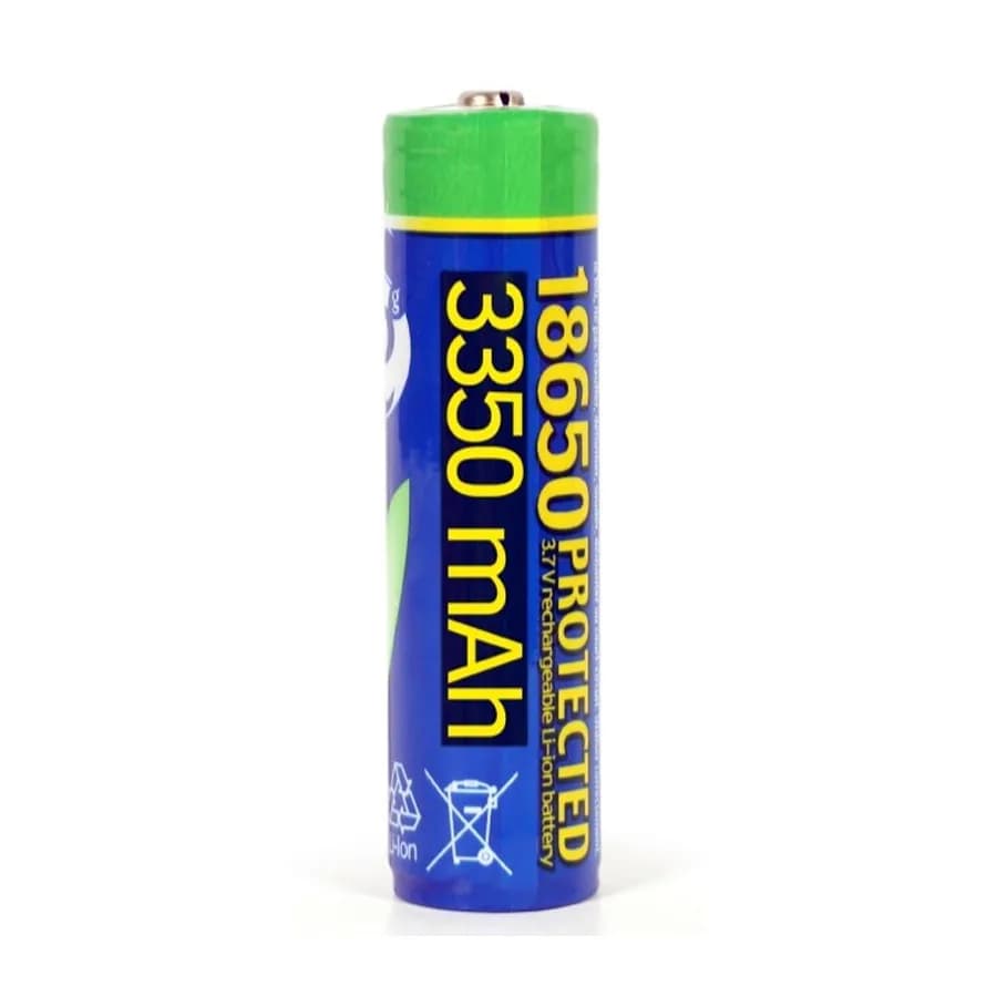 Punjiva baterija 18650 Li-Ion 3,7V 3350mAh, protected, EG-BA-18650/3350, GEMBIRD