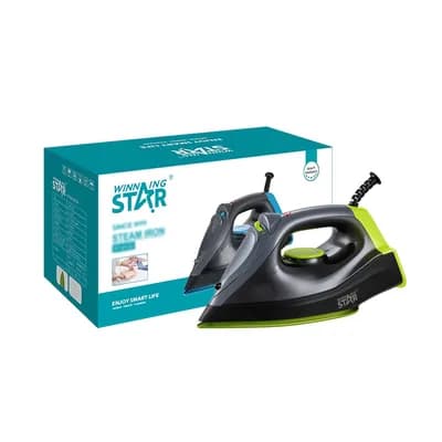 Pegla Winning Star ST-6120-GR, 2000W, crna + zelena, parna