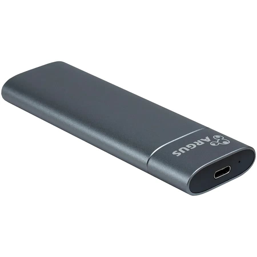 Inter-Tech GD-MS013 Kućište za SSD M.2 USB C (kabal uključen, 20cm), 80/60/42/30 mm, Alu