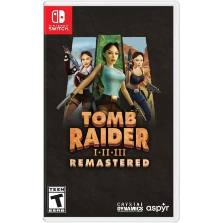 Nintendo Tomb Raider I-III Remastered Starring Lara Croft /Switch