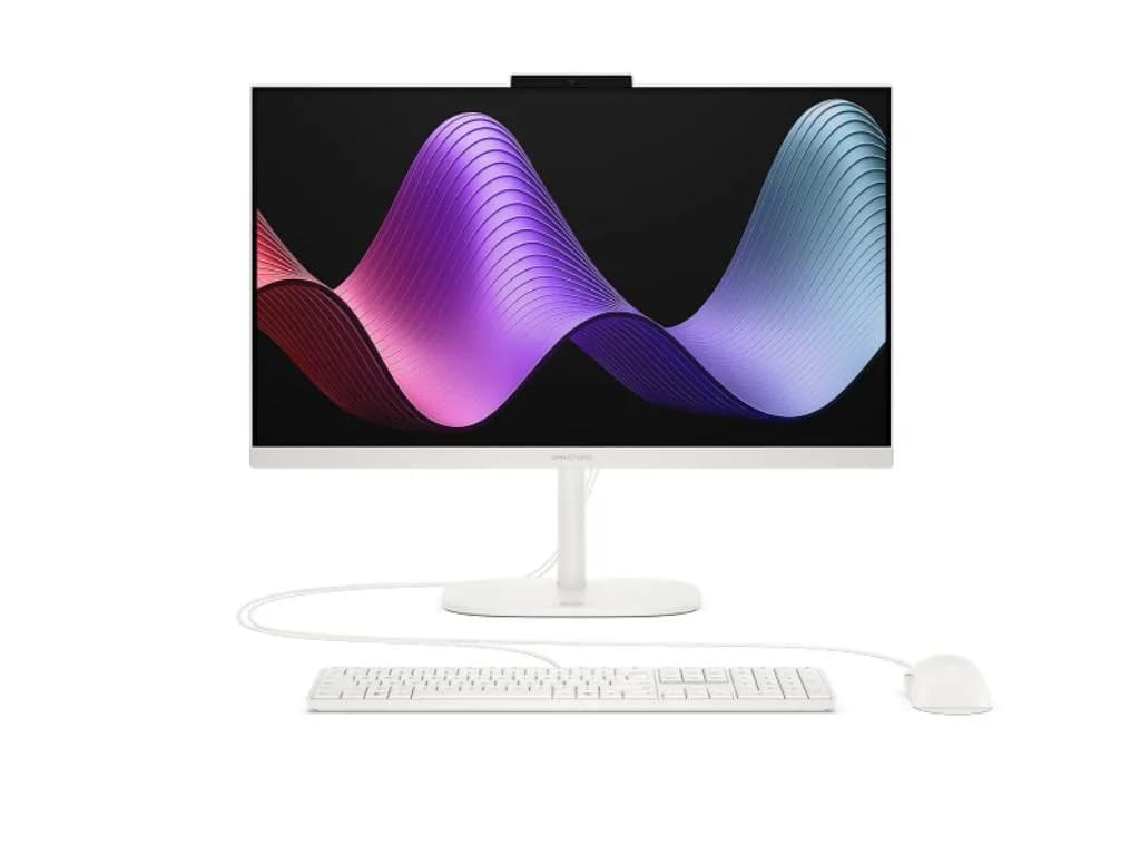 HP OmniStudio AiO 24-cv0018ny23,8" NT, Ryzen 5 40,16GB,512GB,Freedos,WLAN, peiferija, bijeli