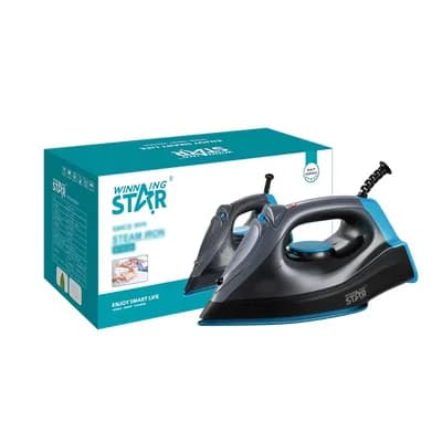 Pegla Winning Star ST-6120-BL, 2000W, crna + plava, parna