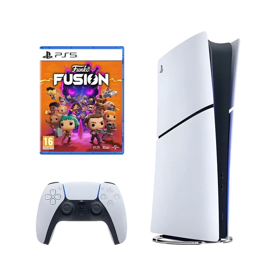 Playstation 5 Slim E chassis + Funko Fusion PS5 (disk ver.1TB) PS5ECHFUNKO