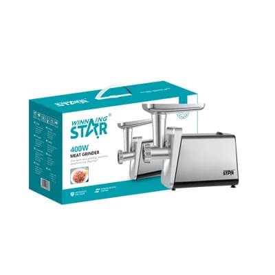 Mašina za mljevenje mesa Winning Star ST-5539, 400W, s 3 rezne ploče