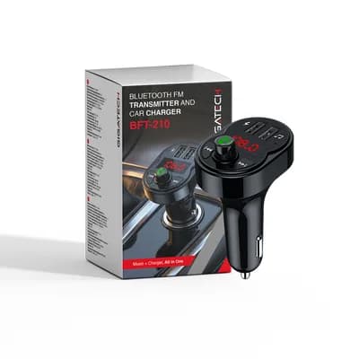 Bluetooth FM transmiter i autopunjač Gigatech BFT-210