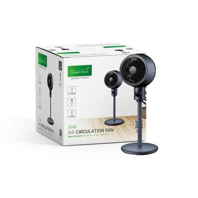 Ventilator s postoljem Green Tech 35W, 9", timer