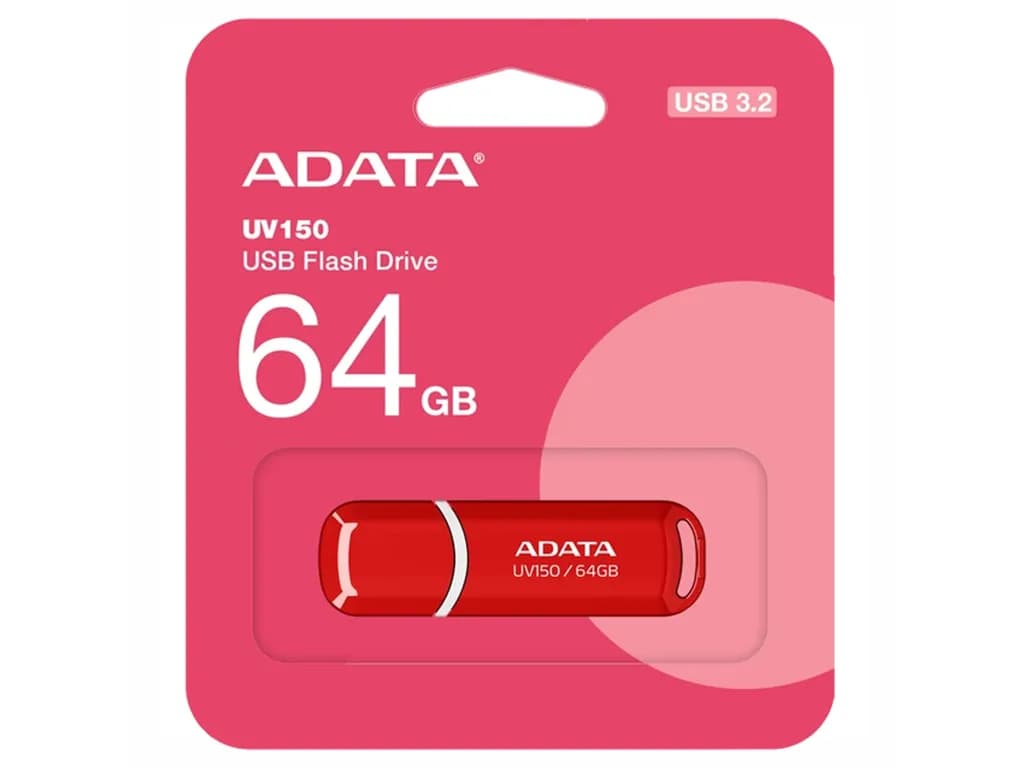 ADATA UFD 64GB Crvena USB 3.2, AUV150