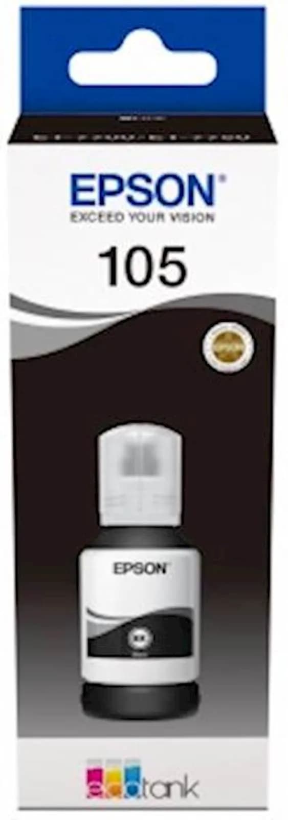 Tinta EPSON EcoTank Pigment Black 105