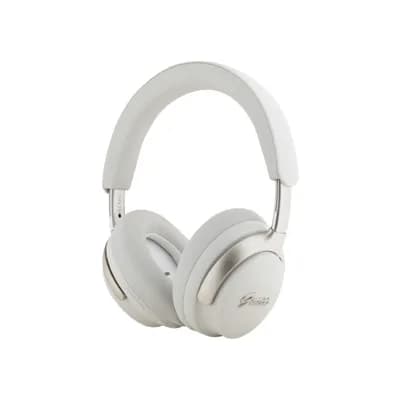Slušalice Guess wireless, ANC + ENC, bež