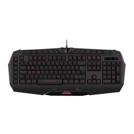 Tastatura SPEEDLINK ACCUSOR Advanced Gaming Keyboard black, US Layout, SL-670005-BK-US
