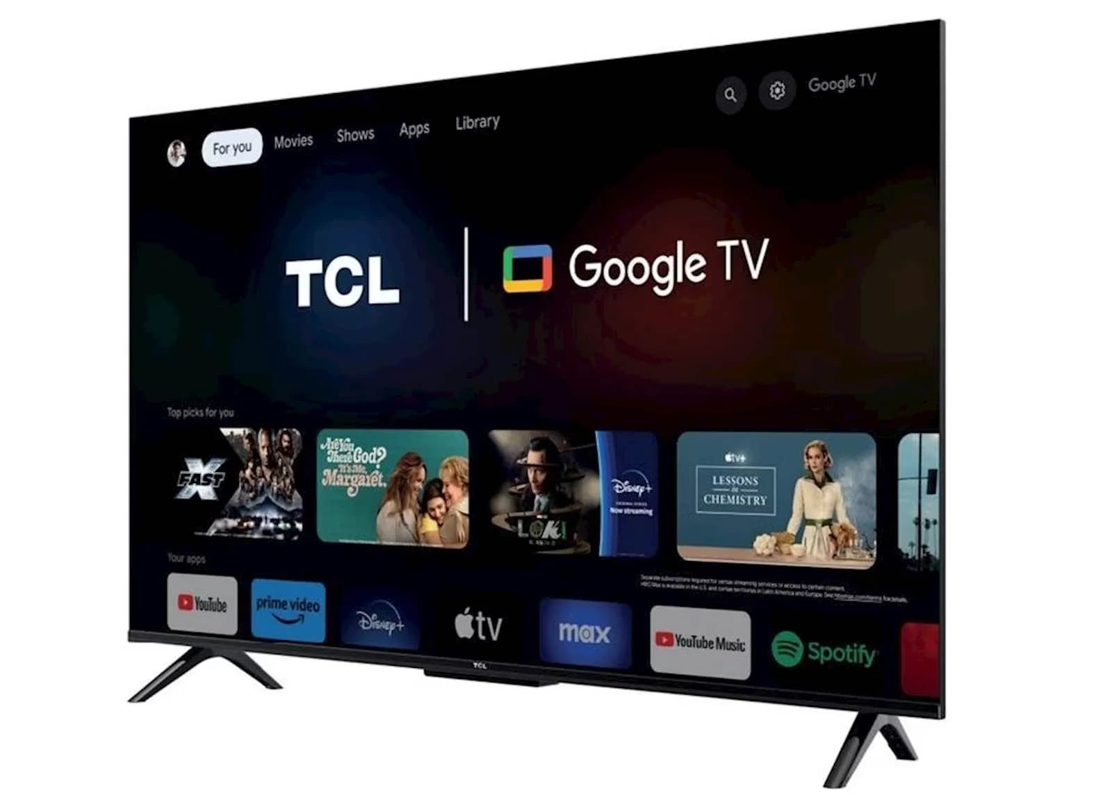 TV TCL 4K QLED 55T69C