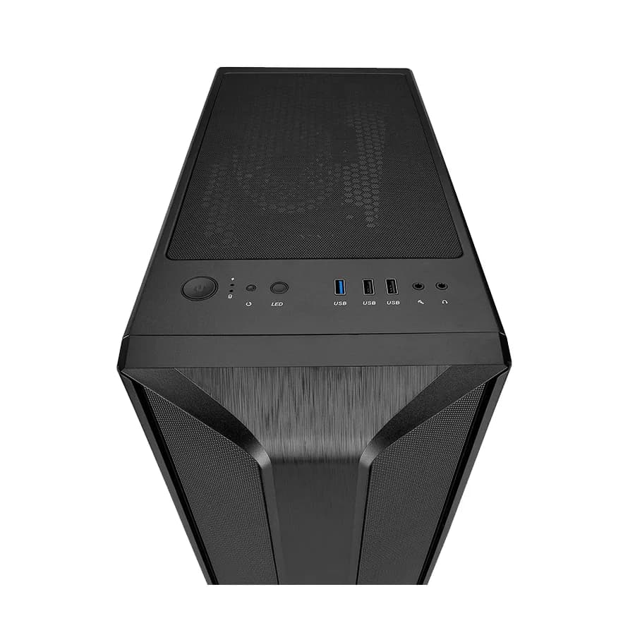 Kućište gaming RAMPAGE HYDRA V2 BLACK Tempered Glass Type-C+USB3.0 4*ARGB Infinity Fan+Hub E-ATX Exclusive Gaming, 39989
