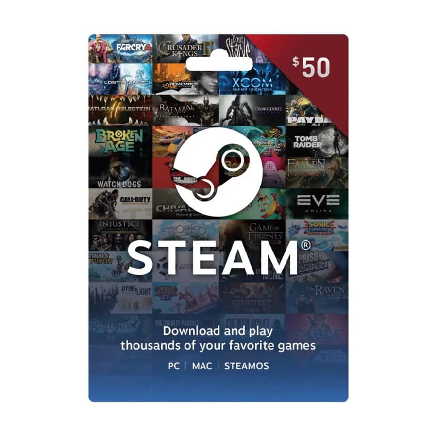 Steam gift card 50$ - Global