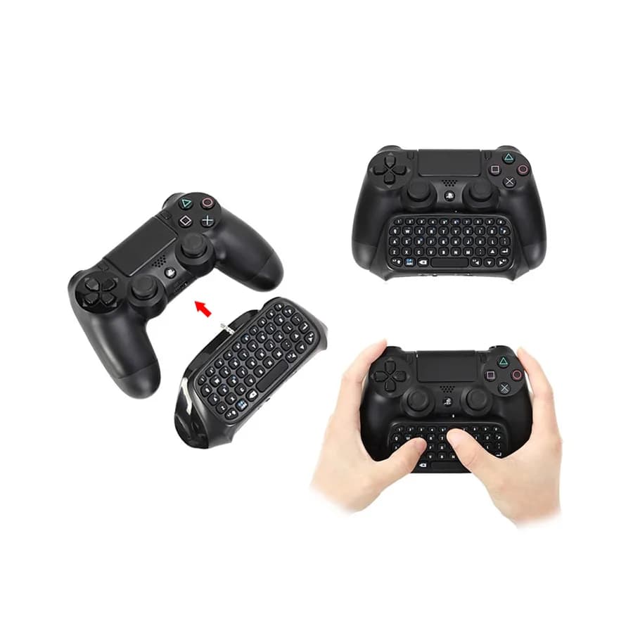 TIPKOVNICA BEŽIČNA BLUETOOTH 3.0 ZA PS4 DOBE TP4-008 CRNA
