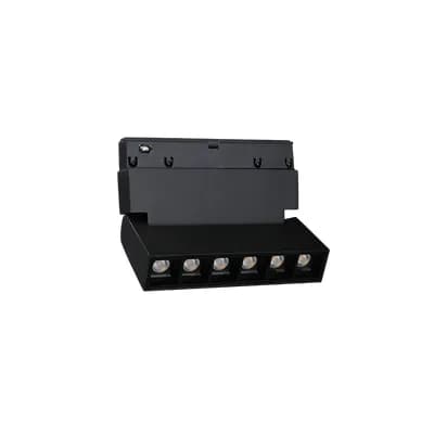LED magnetna svjetiljka Green Tech 6W, 4000K, IP20, OSRAM LED, crna boja