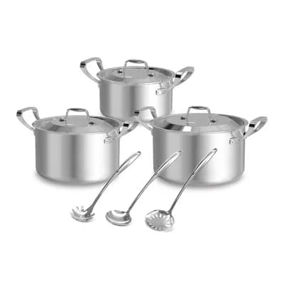 Set posuđa Winning Star ST-5100, 9 komada, indukcija