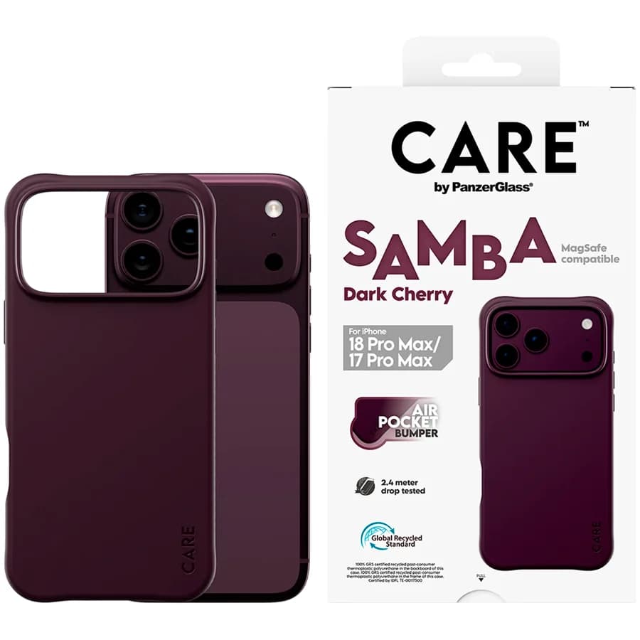 Samba Case Dark Cherry w. MagSafe iPhone 18 Pro Max