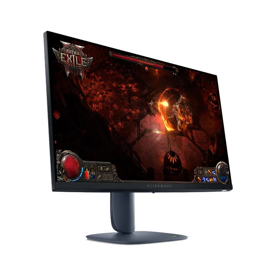 Monitor Alienware AW2725DM 27", 2560x1440, QHD, 180Hz, IPS Antiglare, 16:9, 1000:1, 400 cd/m2, NVIDIA G-SYNC + AMD FreeSync, 1ms, 178/178, 2xDP, HDMI,